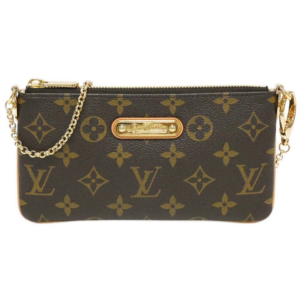 Louis Vuitton Bag Monogram Pochette Mila MM Brown